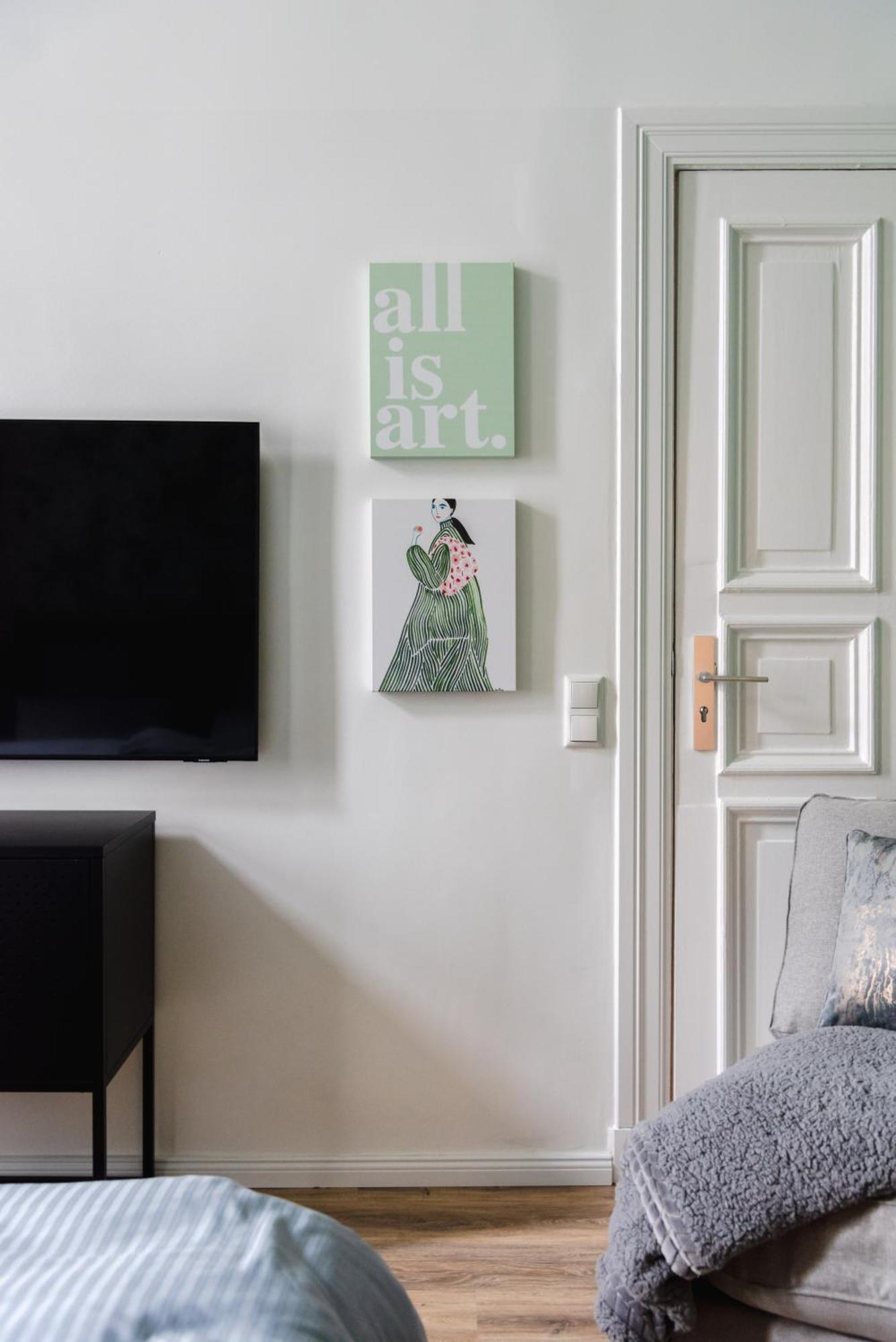 Exklusive Luxus-Unterkunft In Berlin Mitte: 2 Apartments, 130M², Designer-Moebel, Co2 Neutrale Reinigung Bagian luar foto